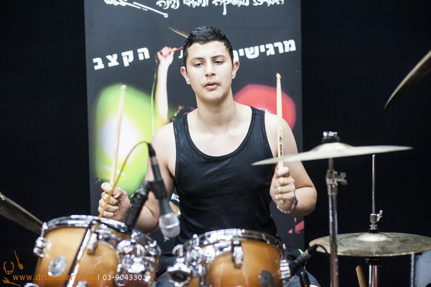 לימוד תופים - דראמר בית הספר למוסיקה של פתח תקווה
